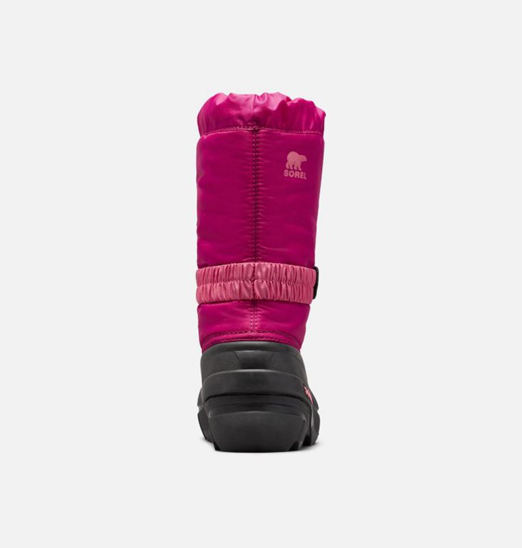 Botas Nieve Sorel Niños - Youth Flurry™ Rosas/Negras - 04526-DRLH